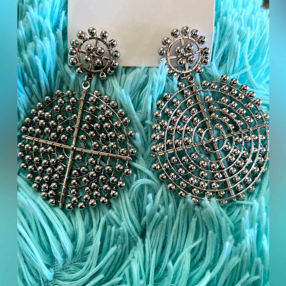 12th Tribe statement earrings never worn